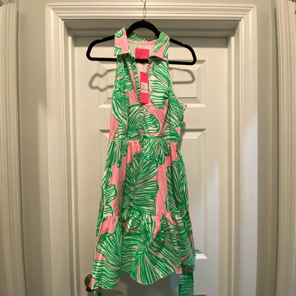 Lilly Pulitzer Trisha Stretch Shirtdress Size 8